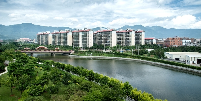 風景湖公園憑借高顏值成為集美一大地標