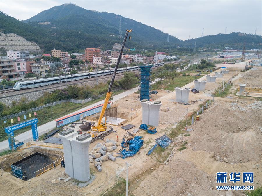 （經濟）（1）新建福廈鐵路廈門段橋隧全面開工